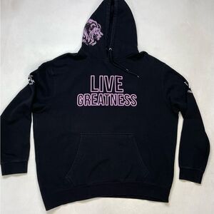 Hard Rock Lionel Messi Greatness Soccer Futbol 50th Anniversary Hoodie Men XXL